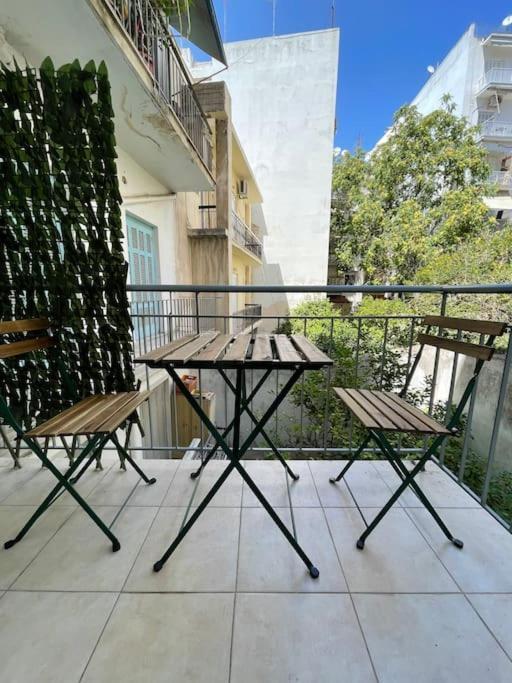 Kato Patisia Studio With Balcony Atene Esterno foto